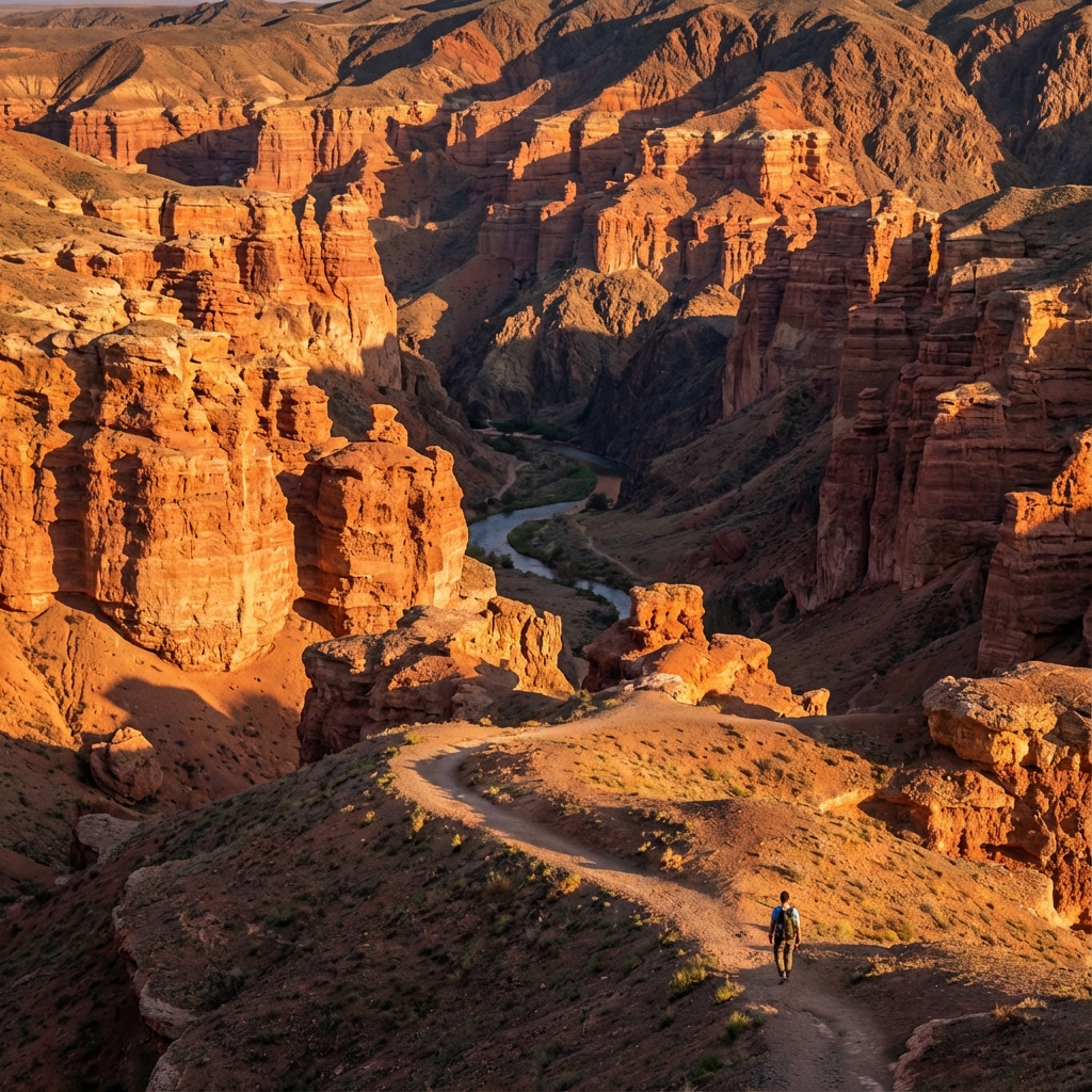 차른 캐니언 (Charyn Canyon)