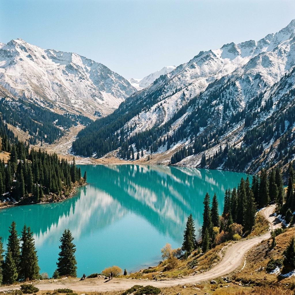 빅 알마티 호수(BAO) & 만년설 파노라마 투어